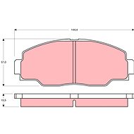 TRW Brake Pads GDB1042 - Brake Pads