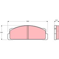 TRW Brake Pads GDB105 - Brake Pads
