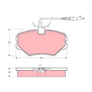 TRW Brake Pads GDB1051 - Brake Pads