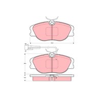 TRW Brake Pads GDB1052 - Brake Pads