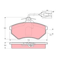 TRW Brake Pads GDB1057 - Brake Pads