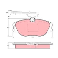 TRW Brake Pads GDB1058 - Brake Pads