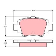TRW Brake Pads GDB1060 - Brake Pads