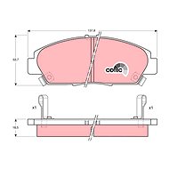 TRW Brake Pads GDB1061 - Brake Pads
