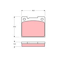 TRW Brake Pads GDB1066 - Brake Pads