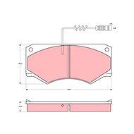 TRW Brake Pads GDB1067 - Brake Pads