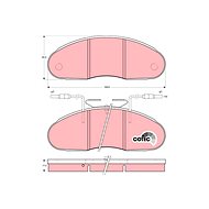 TRW Brzdové destičky GDB1069 - Brake Pads