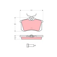 TRW Brake Pads GDB1073 - Brake Pads