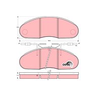 TRW Brzdové destičky GDB1077 - Brake Pads
