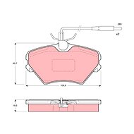 TRW Brake Pads GDB1087 - Brake Pads