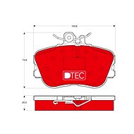 TRW Brake Pads GDB1094DTE - Brake Pads