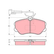 TRW Brake Pads GDB1095 - Brake Pads
