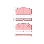 TRW Brake Pads GDB110 - Brake Pads