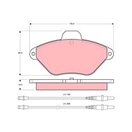 TRW Brake Pads GDB1102 - Brake Pads