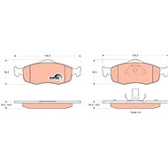 TRW Brake Pads GDB1107 - Brake Pads