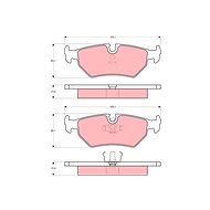 TRW Brake Pads GDB1109 - Brake Pads