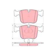 TRW Brzdové destičky GDB1118 - Brake Pads