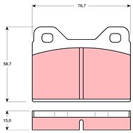 TRW Brake Pads GDB112 - Brake Pads