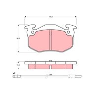 TRW Brake Pads GDB1120 - Brake Pads