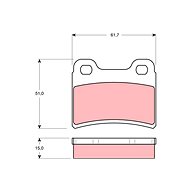 TRW Brake Pads GDB1124 - Brake Pads