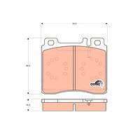 TRW Brake Pads GDB113 - Brake Pads