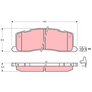 TRW Brake Pads GDB1138 - Brake Pads