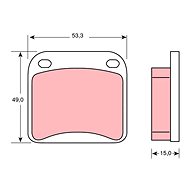 TRW Brake Pads GDB115 - Brake Pads