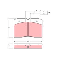 TRW Brake Pads GDB1152 - Brake Pads