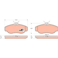 TRW Brake Pads GDB1156 - Brake Pads