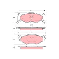 TRW Brake Pads GDB1157 - Brake Pads