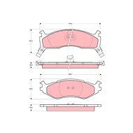 TRW Brake Pads GDB1158 - Brake Pads