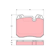 TRW Brake Pads GDB1161 - Brake Pads