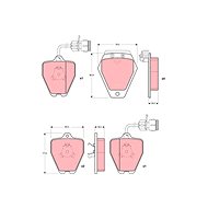 TRW Brake Pads GDB1162 - Brake Pads