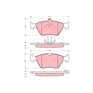 TRW Brake Pads GDB1166 - Brake Pads