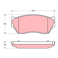 TRW Brake Pads GDB1170 - Brake Pads