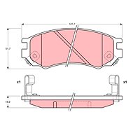 TRW Brake Pads GDB1175 - Brake Pads