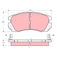 TRW Brake Pads GDB1179 - Brake Pads