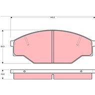 TRW Brake Pads GDB1181 - Brake Pads