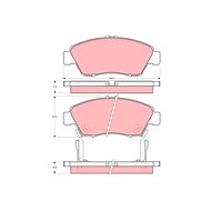 TRW Brzdové destičky GDB1183 - Brake Pads