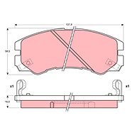 TRW Brake Pads GDB1186 - Brake Pads