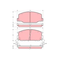 TRW Brake Pads GDB1190 - Brake Pads