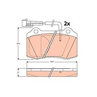TRW Brake Pads GDB1191 - Brake Pads