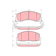 TRW Brake Pads GDB1195 - Brake Pads