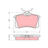 TRW Brake Pads GDB1196 - Brake Pads