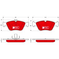 TRW Brzdové destičky GDB1205DTE - Brake Pads
