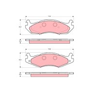 TRW Brake Pads GDB1207 - Brake Pads