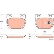 TRW Brake Pads GDB1209 - Brake Pads