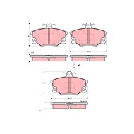 TRW Brake Pads GDB1223 - Brake Pads