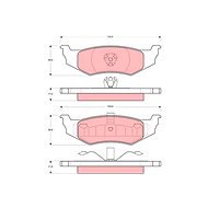TRW Brake Pads GDB1234 - Brake Pads