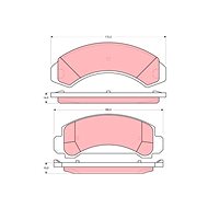 TRW Brake Pads GDB1242 - Brake Pads